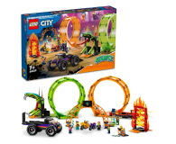 LEGO City 60339 Kaskaderska arena z dwoma pętlami - 1041296 - zdjęcie 4
